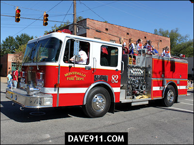 Montevallo Fire Prevention Week Parade