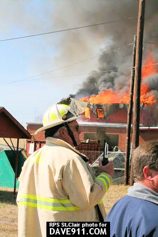 Avondale Mills Fire - Pell City Fire & Rescue