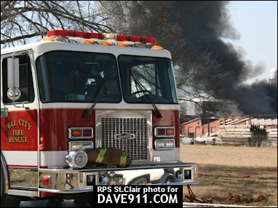 Avondale Mills Fire - Pell City Fire & Rescue